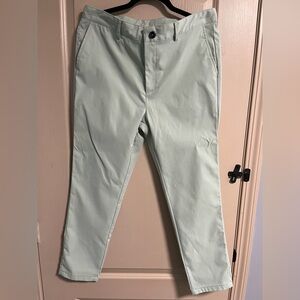 Men's Slim Fit Green Dress pants